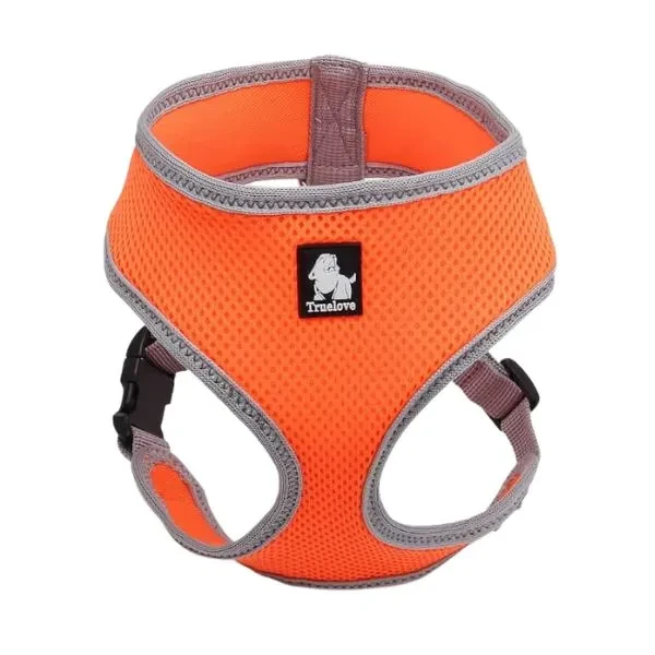 Szelki-bezuciskowe-dla-psa-lub-kota-Truelove-Puppy-pomaranczowe