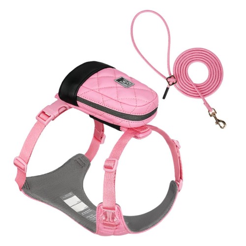 Zestaw-dla-psa-szelki-i-smycz-dla-malego-psa-Truelove-Glamour-rozowe.jpg