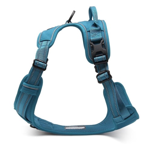 Szelki-dla-psa-easy-walk-Truelove-Front-Line-niebieskie