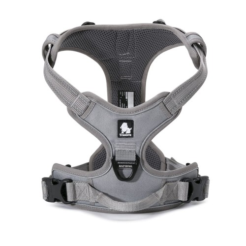 Szelki-dla-psa-Truelove-Front-Line-szare