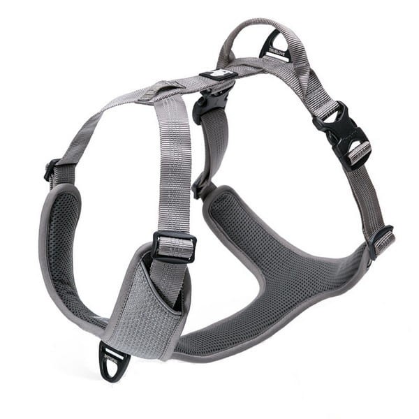 Szelki-guard-easy-walk-dla-psa-Truelove-Lumen-szare