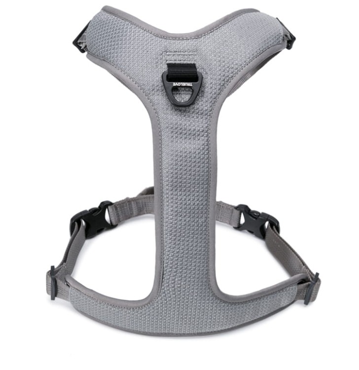 Szelki-guard-easy-walk-dla-psa-Truelove-Lumen-szare
