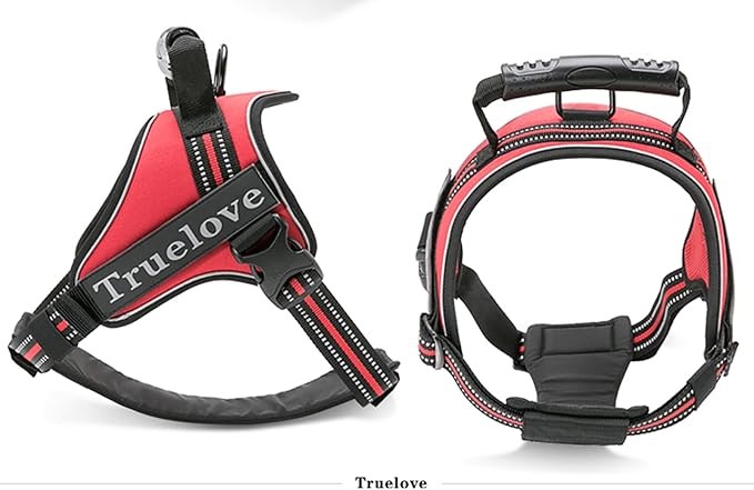 Szelki-dla-psa-Truelove-Outdoor-czerwone