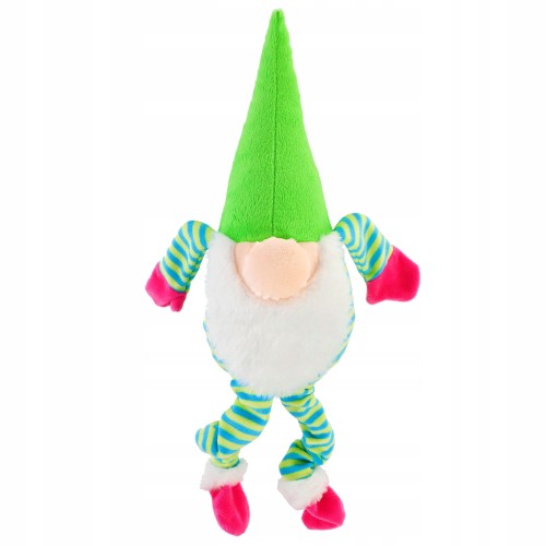 Pluszowy krasnal z szeleszczącym wnętrzem i piszczałką