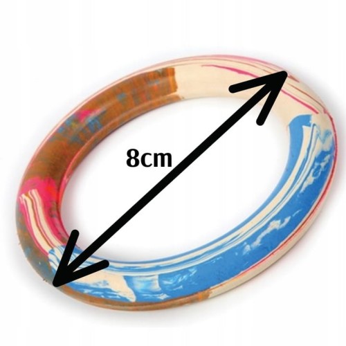 Ringo gumowe dla psa Dingo – zabawka, gryzak, przeciąganie i aportowanie, masuje dziąsła