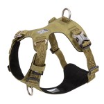 Szelki dla psa Truelove Adventure Soft – khaki, ultralekkie, oddychające, wodoodporne