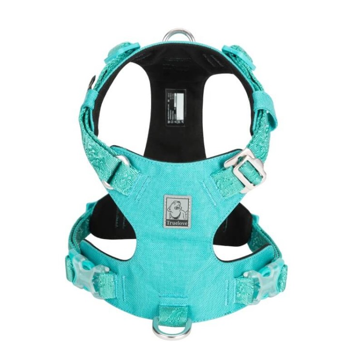 Szelki-dla-psa-easy-walk-wodoodporne-Truelove-Adventure-Soft-blekitny