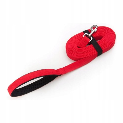 Smycz-dla-psa-5m-JoQu-czerwona