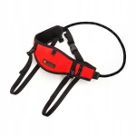 Pas do biegania z psem JoQu Canicross Belt PLUS czerwony