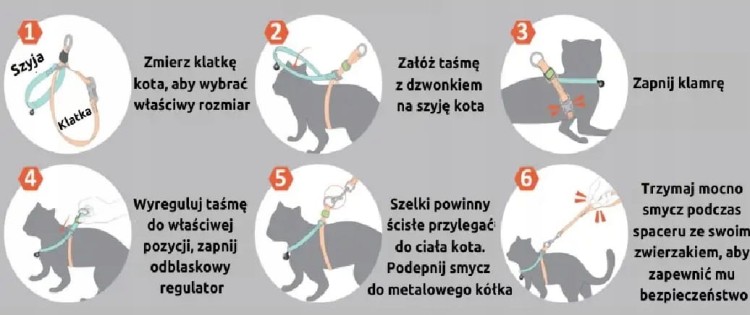 Szelki-smycz-dla-kota-Truelove-Buterfly