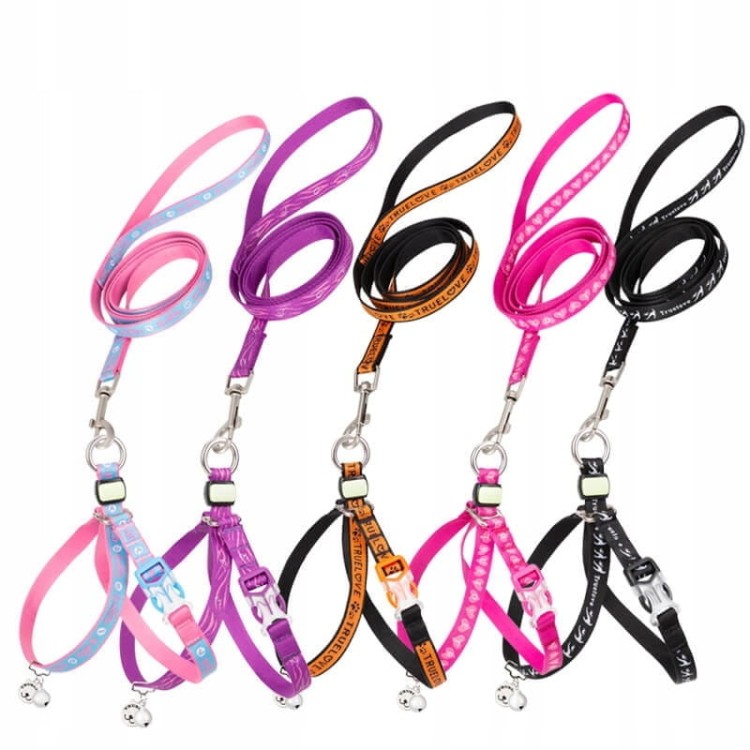 Szelki-smycz-dla-kota-Truelove-Buterfly