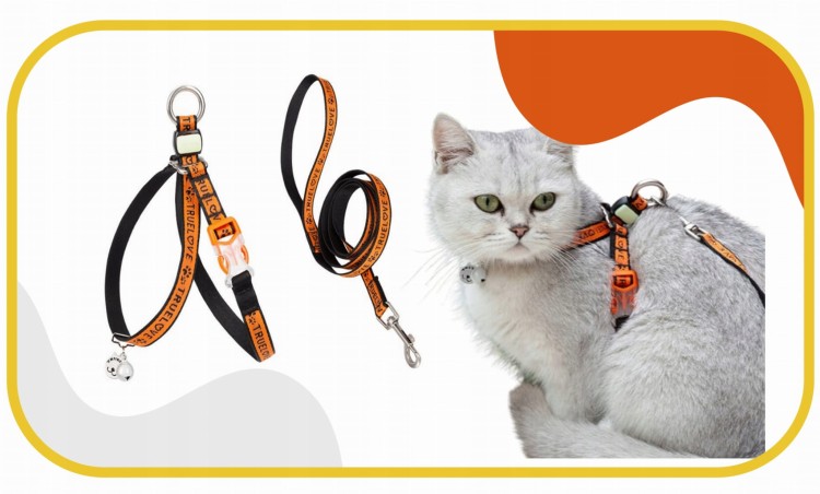 Szelki-smycz-dla-kota-Truelove-Buterfly