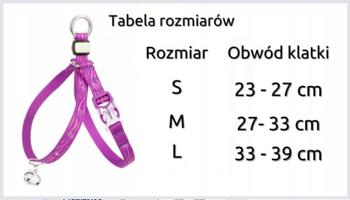 Szelki-smycz-dla-kota-Truelove-Buterfly-fioletowe