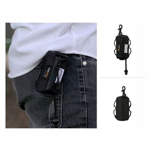 Etui na kupoworki, dozownik na woreczki dla psa Truelove Slim czarne