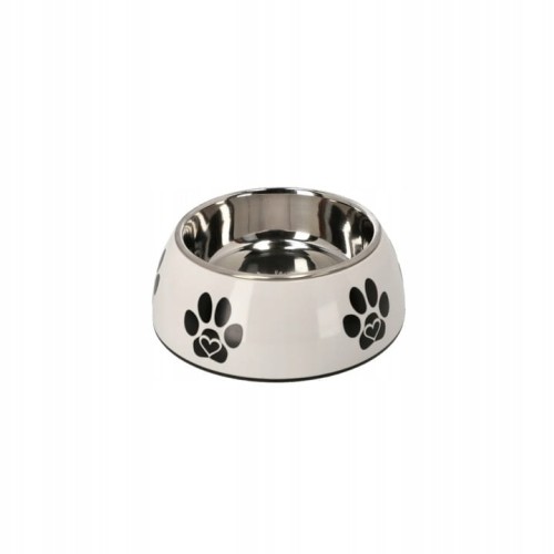 miska-dla-psa-kota-nierdzewna-dingo-fibi-biala