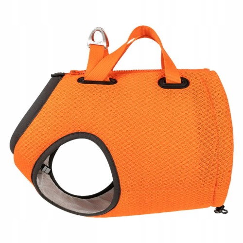 Szelki-dla-psa-samochodowe-Truelove-Expedition-pomaranczowe