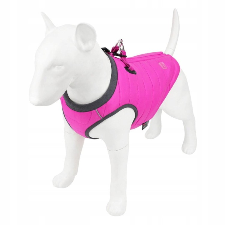 kurtka-ocieplana-dla psa-Truelove-Seal-rozowa