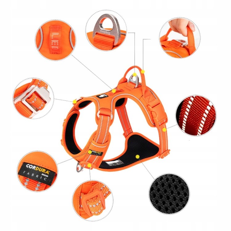 Szelki-dla-psa-easy-walk-Truelove-Front-Line-Cordura