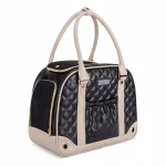 Torba transporter dla małego psa i kota Truelove Glamour – czarna