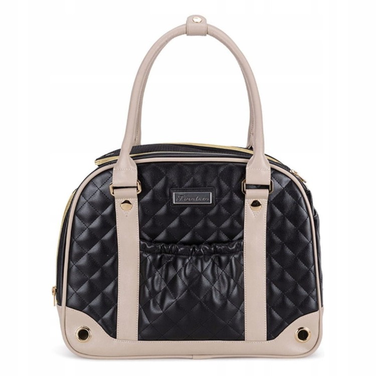 Torba-transporter-dla-malego-psa-i-kota-Truelove-Glamour–czarna