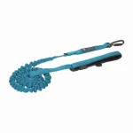 Smycz do biegania z amortyzatorem JoQu® Ultra Strong Runners – turkusowa