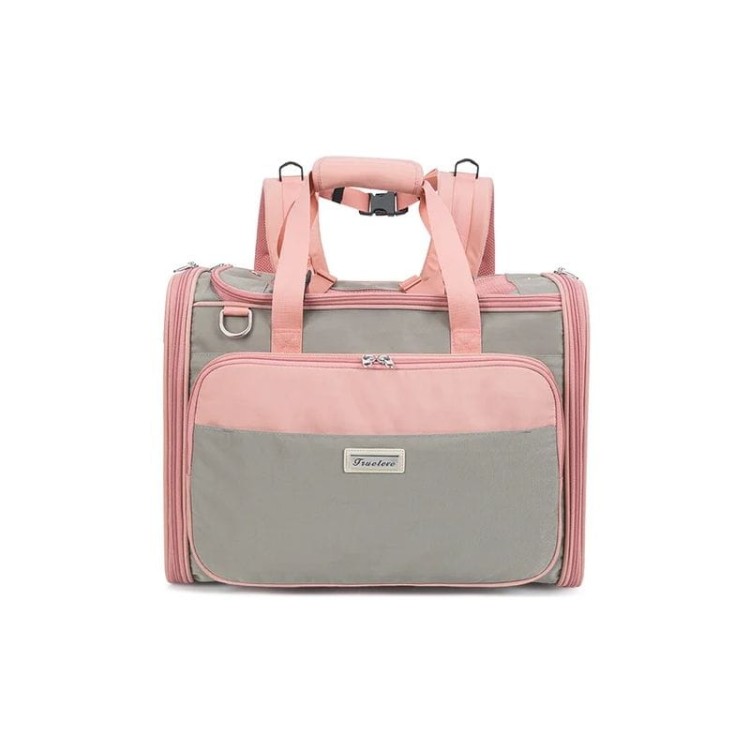 Transporter-plecak-dla-psa-i-kota-Truelove-baggy-brzoskwiniowy