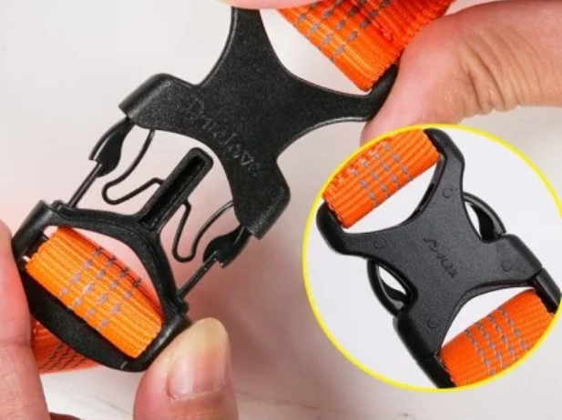 Szelki-dla-psa-guard-Truelove-Lumen-pomaranczowe