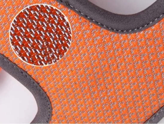 Szelki-dla-psa-guard-Truelove-Lumen-pomaranczowe