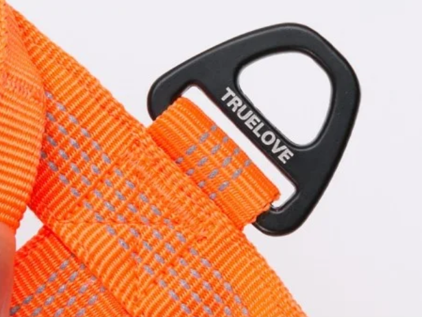 Szelki-dla-psa-guard-Truelove-Lumen-pomaranczowe