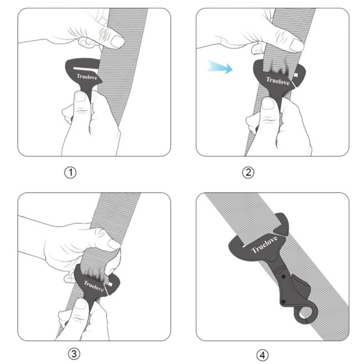 Wzmocniony-pas-samochodowy-dla-psa-klamra-Truelove