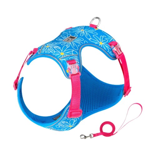 Szelki-smycz-dla-malego-psa-Truelove-Lightness-niebieskie
