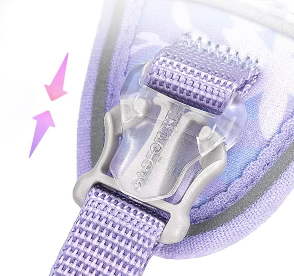 Szelki-smycz-dla-malego-psa-Truelove-Lightness-fioletowe