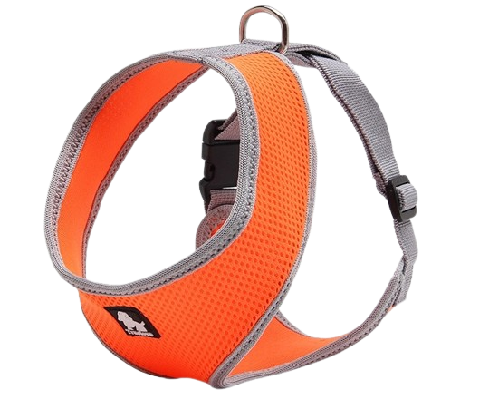 Szelki-bezuciskowe-dla-psa-lub-kota-Truelove-Puppy-pomaranczowe