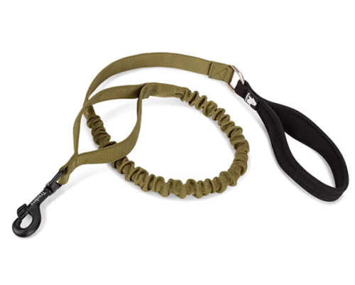 Smycz-dla-psa-z-amortyzatorem-Truelove-Adventure-zielony-khaki