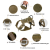 Szelki-antyucieczkowe-dla-psa-Truelove-Safe-Hiking-khaki