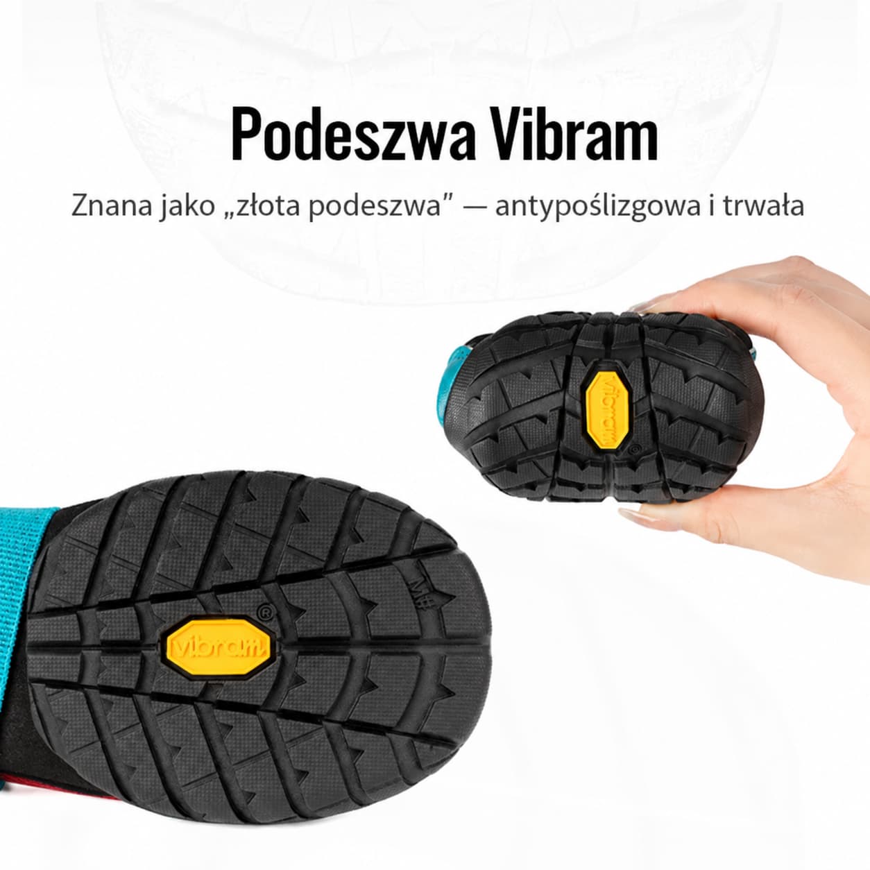 Podeszwa Vibram w bucie dla psa Truelove On Track