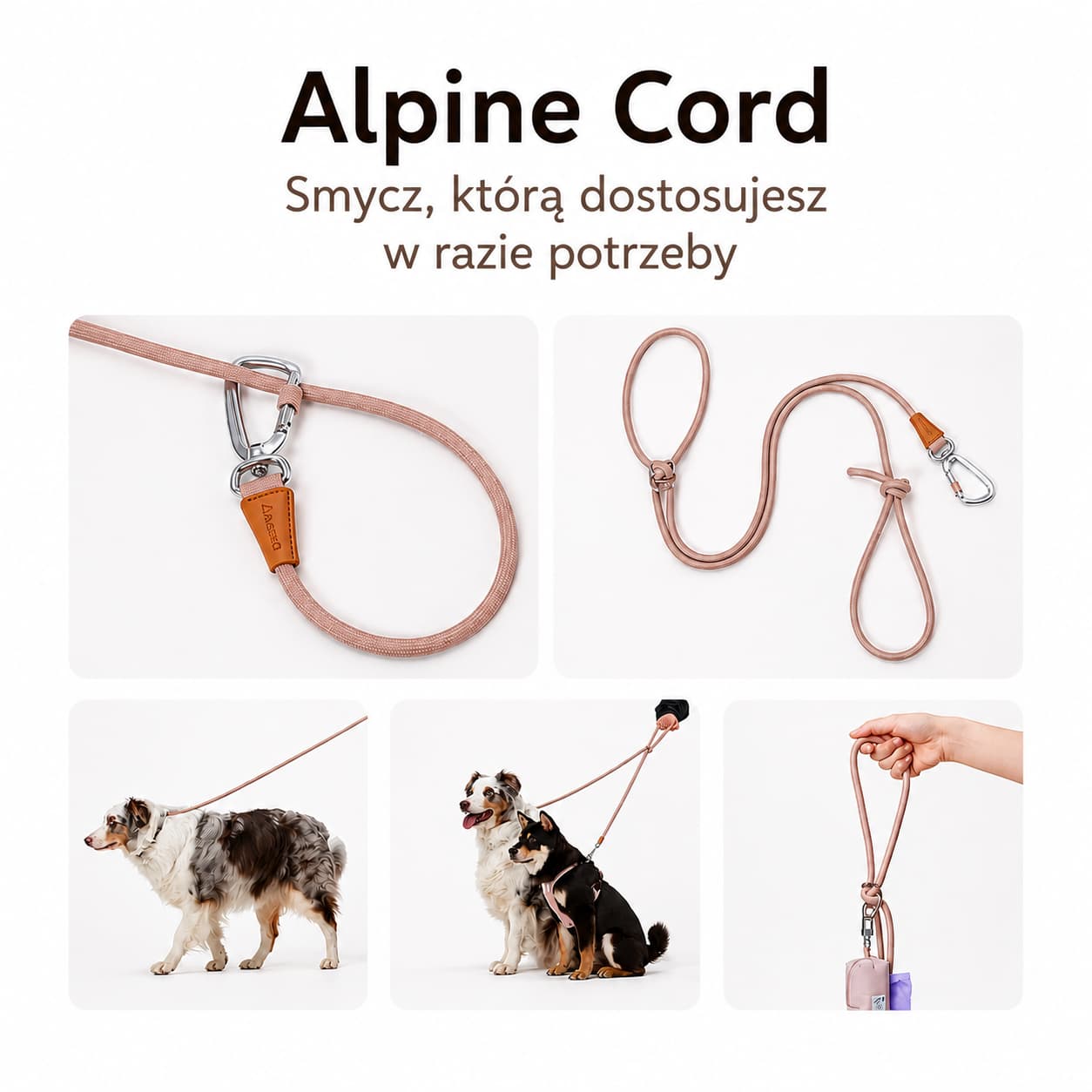 Regulacja długości smyczy DAQQAB Alpine Cord