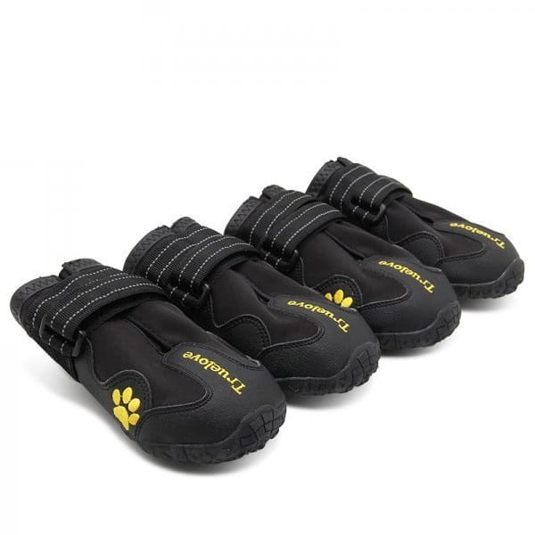 Buty dla psa Truelove Travel w kolorach czarnym, czerwonym, granatowym i fioletowym