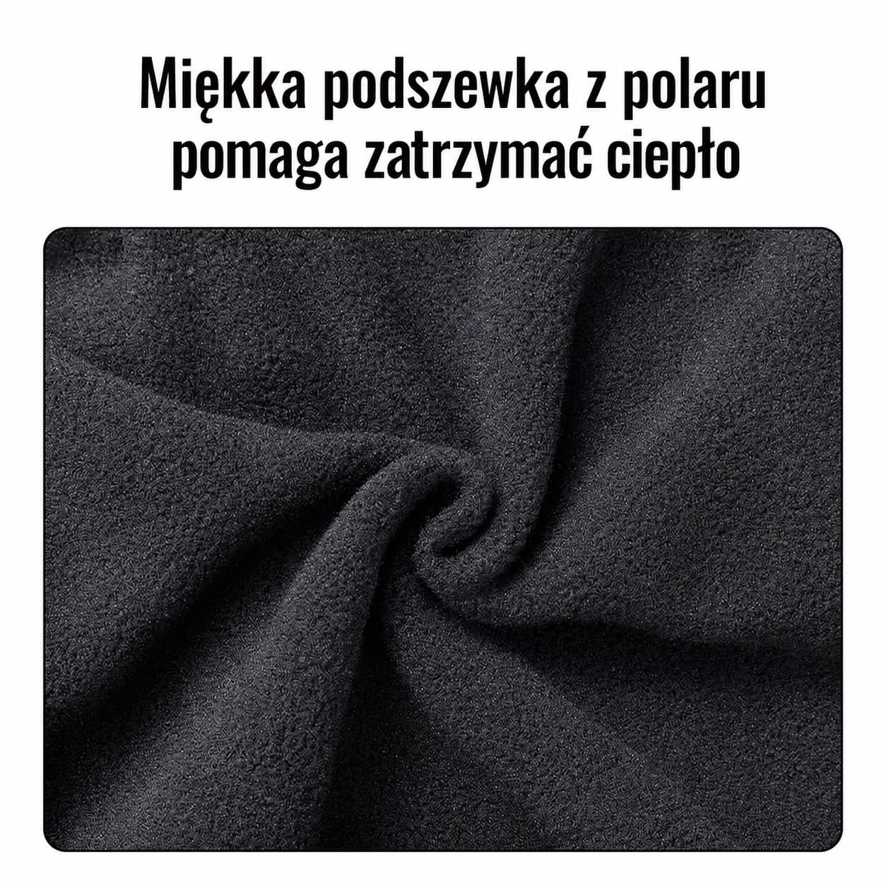 Podszewka z polaru wewnątrz kurtki zimowej Truelove Comfort Plus