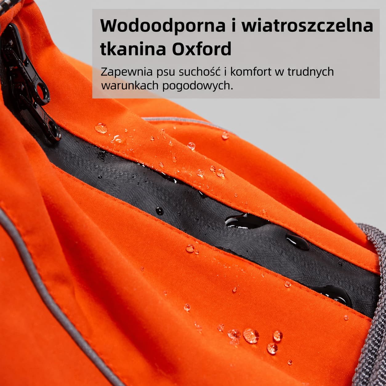 Wodoodporna tkanina Oxford kurtki dla psa Winhyepet Extreme